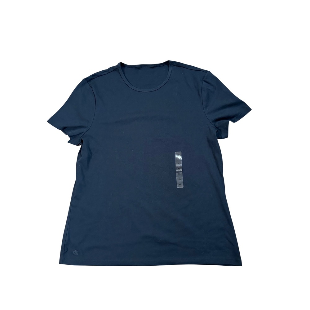 Lauren Ralph Lauren Womens XL Short Sleeve Crewneck T-Shirt LRL